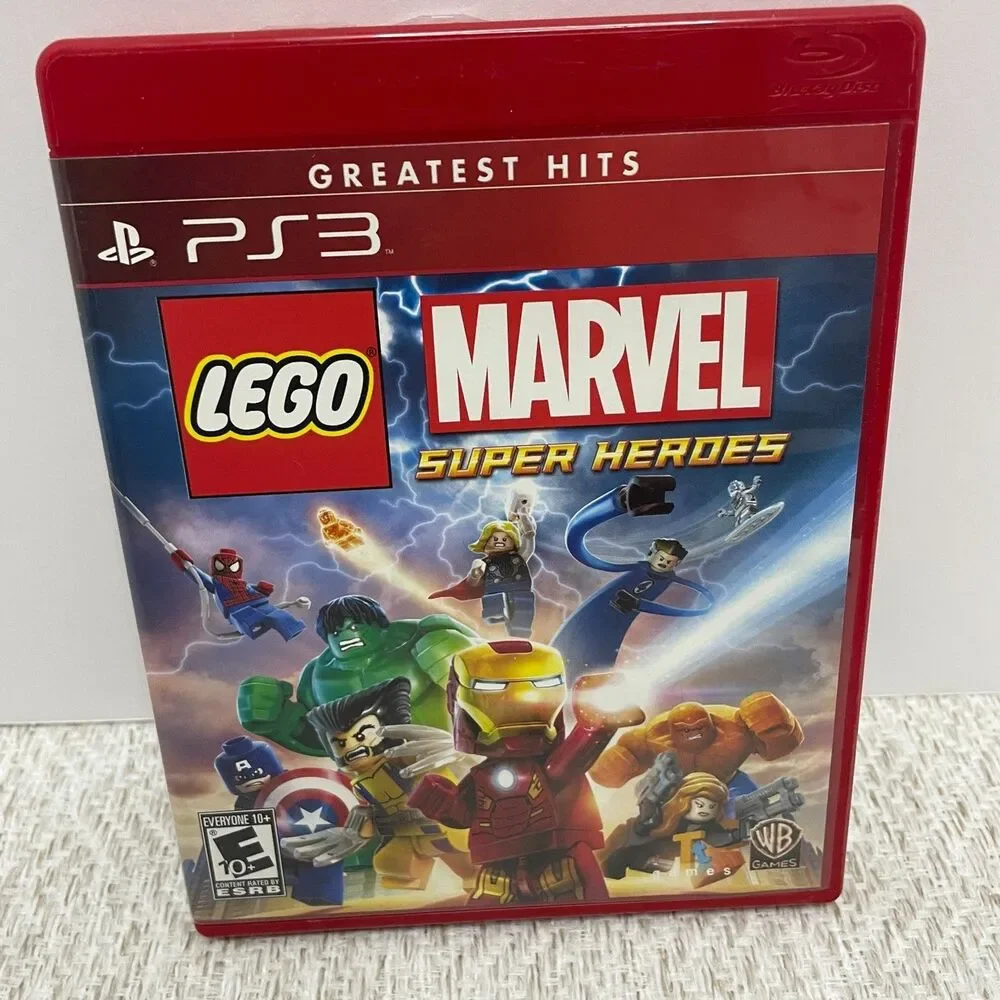 Lego Marvel Super Heroes Video Game for Sony Playstation 3 CIB
